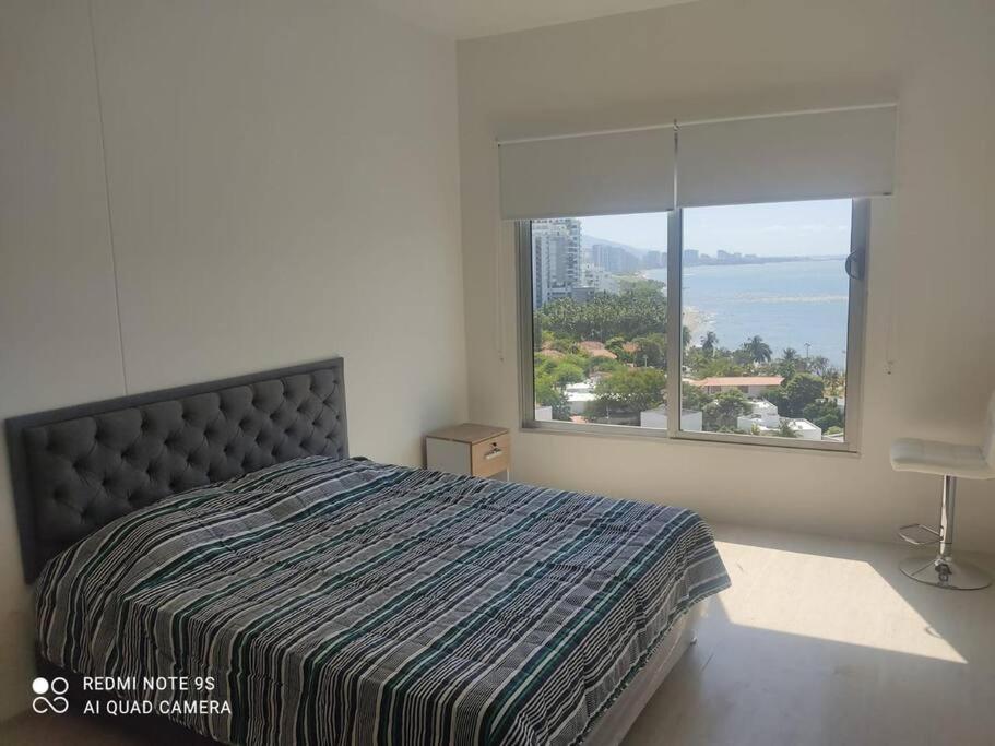Magnifico Apartamento Con Vista Y Salida Al Mar Санта-Марта Экстерьер фото