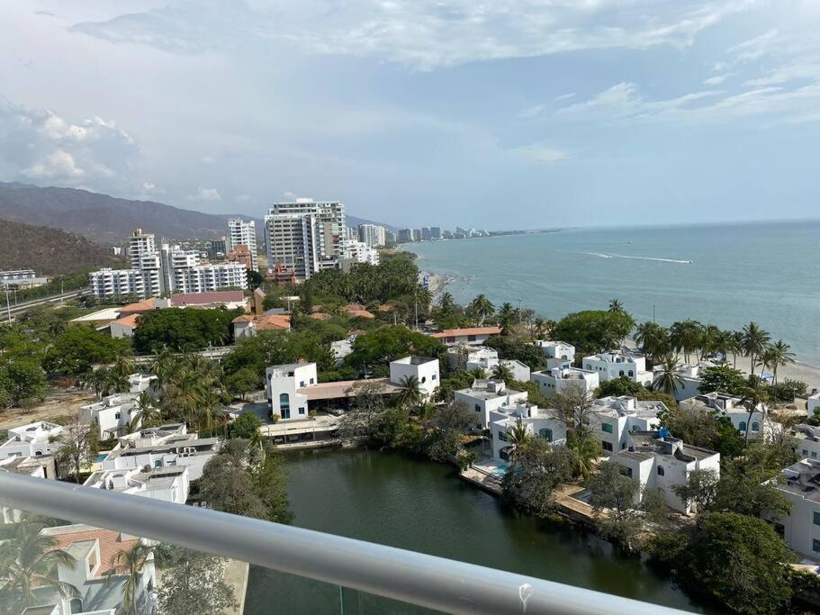 Magnifico Apartamento Con Vista Y Salida Al Mar Санта-Марта Экстерьер фото